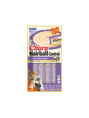 Churu Hairball Control Atún 4 Unidades