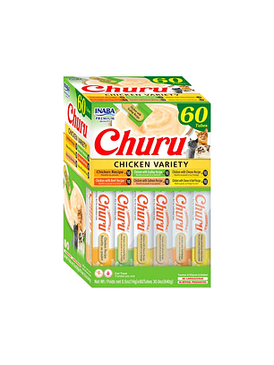 Churu Box 60 Unidades Variedades Pollo