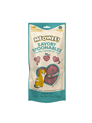 Meowee Salmón, Atún, Camarón 4 Unidades