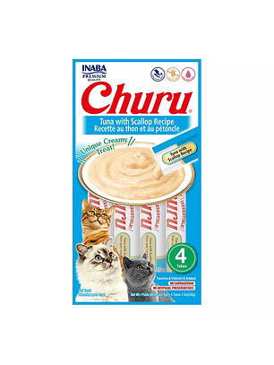 Churu Cat Atún Ostión 4 Unidades