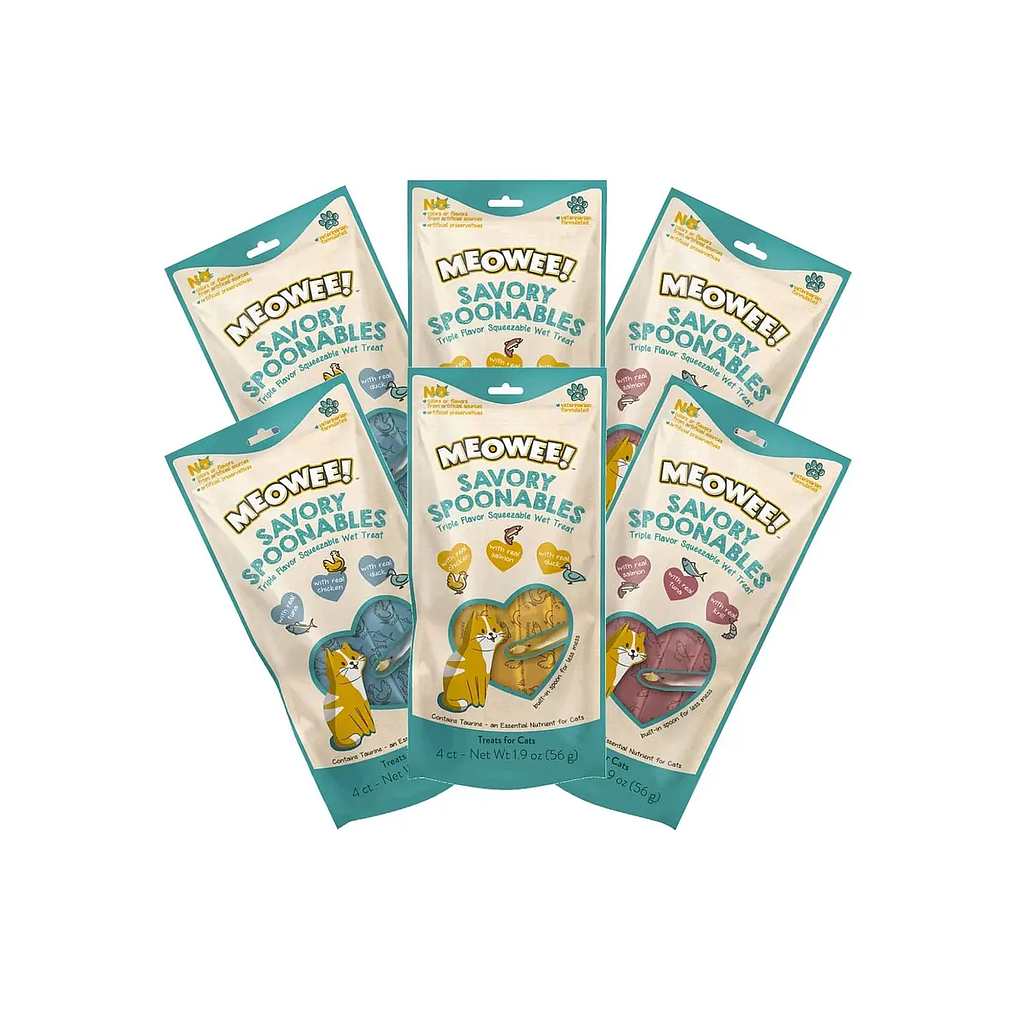 Meowee Pollo, Salmón, Pato 4 Unidades 3