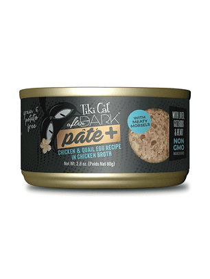 Tiki Cat Lata Pollo y Huevo de Codorniz con Caldo 80gr