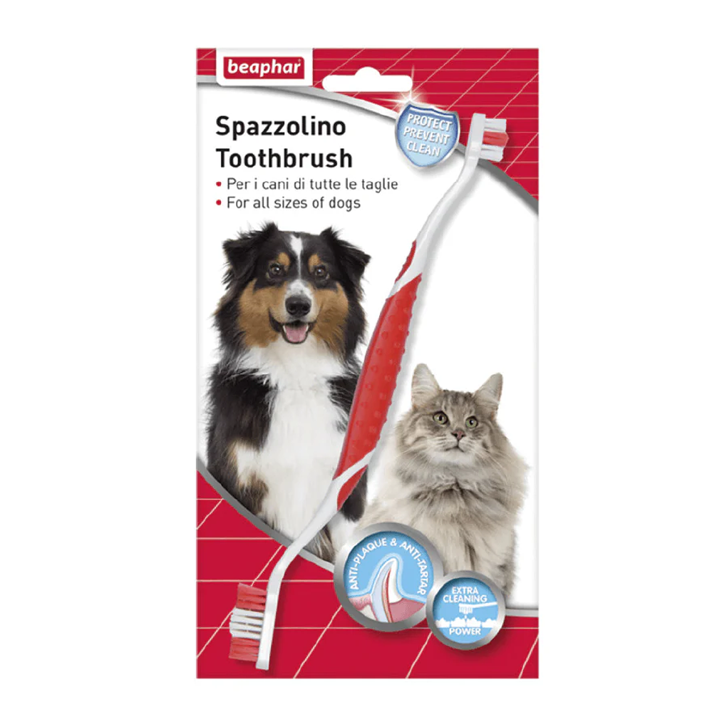 Cepillo Dientes Doble Mango Beaphar 1