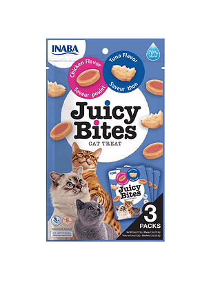 Juicy Bites Gato Atún Pollo