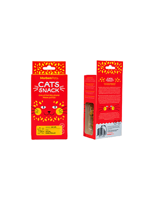 Cats Snack Galleta Rellena Atún con Pollo