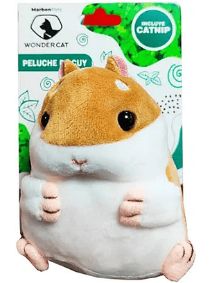 Wonder Cat Peluche de Cuy con Catnip