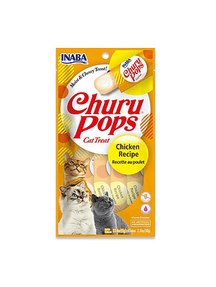 Churu Pop Cat Pollo 4 Unidades