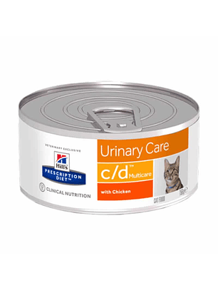 Hill's Lata C/D Multicare Pollo Urinary Care 156gr