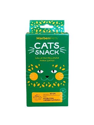 Cats Snack Galleta Rellena Atún con Hierba Gatera