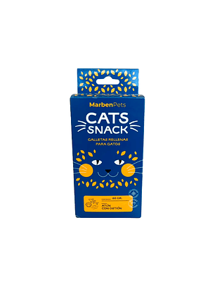 Cats Snack Galleta Rellena Atún con Ostión