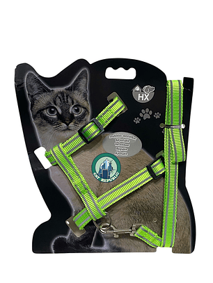 Arnés para Gato Reflectante