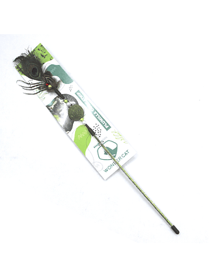 Wonder Cat Varita con Pluma y Bola de Catnip