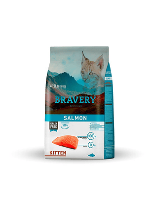 Bravery Salmon Kitten 2kg