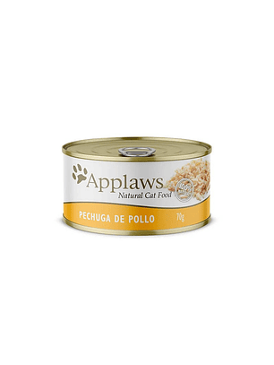 Lata Applaws Gato Pechuga Pollo con Caldito