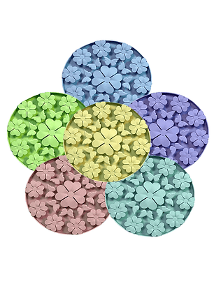 Comedero Silicona Flores