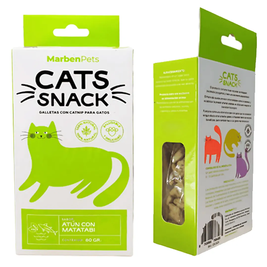 Cats Snack Atún con Matatabi 1