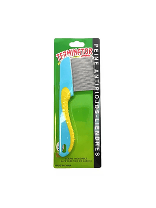 Peine Antipiojos-Liendres Terminator