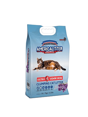 America Litter Arena Ultra Odor Seal Lavanda 7kg