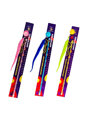 Wonder Cat Varita Pelota Lentejuelas y Cola