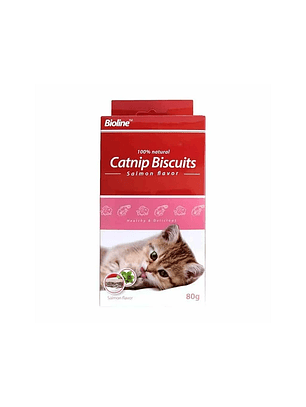 Bioline Galletas Catnip y Salmón Gato