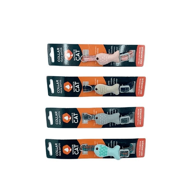 Wonder Cat Collar Pescado Antiahorque 2