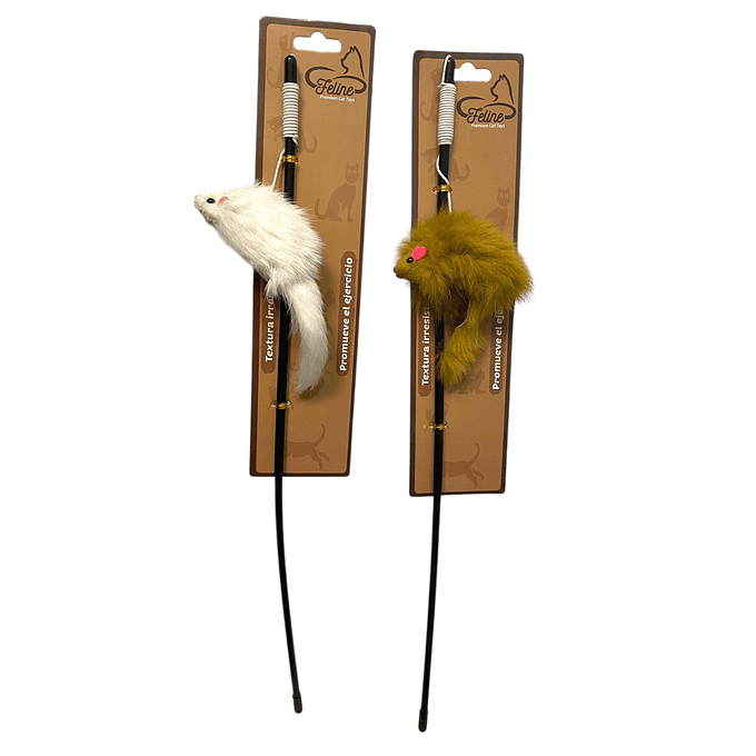 Feline Varita con Ratón Peludo 1