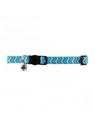 Pawise Collar Azul Ondas