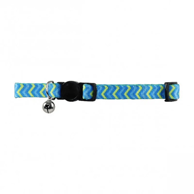 Pawise Collar Azul Ondas 1