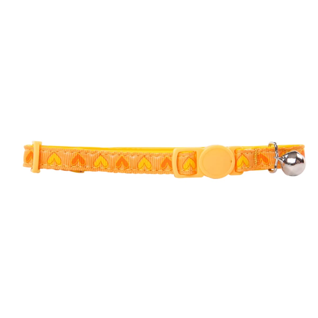 Pawise Collar Amarillo Corazones 2
