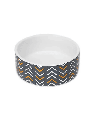 BRNX Plato Ceramica Minimalista Negro Talla  M