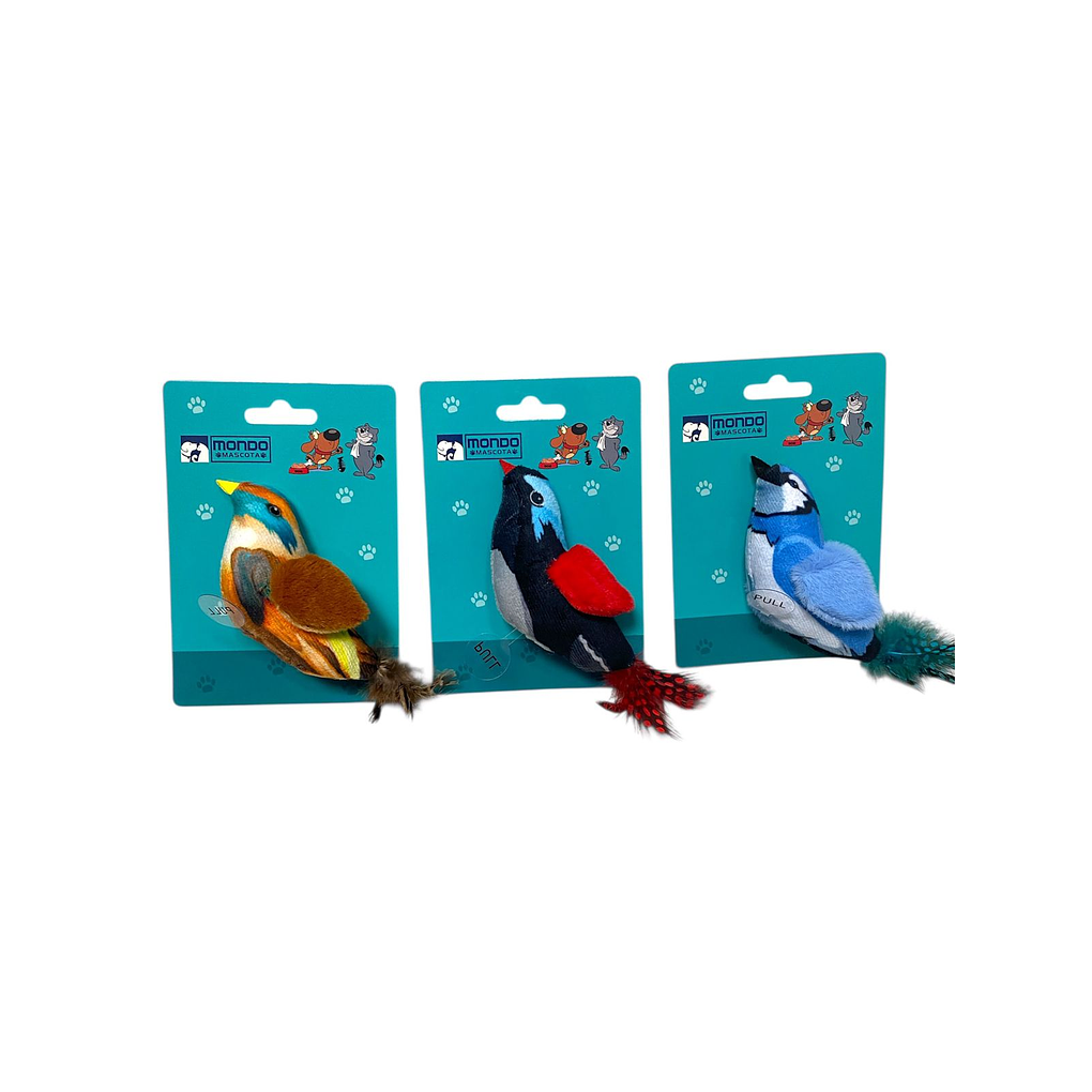 Peluche Ave con Sonido y Plumas  1