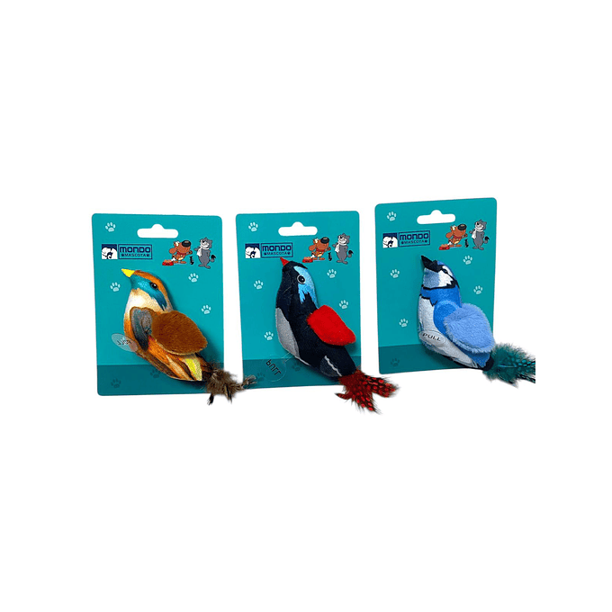 Peluche Ave con Sonido y Plumas  1