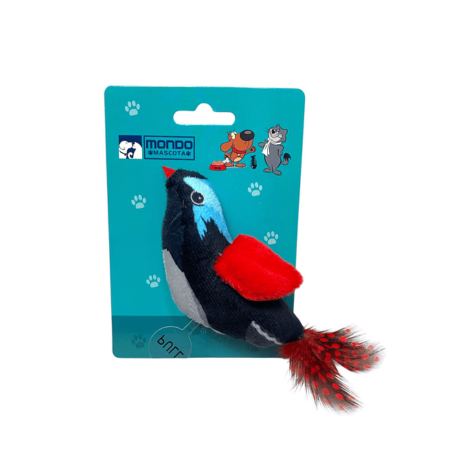 Peluche Ave con Sonido y Plumas  4