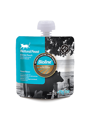 Bioline Pouch Alimento Completo Atún 100gr