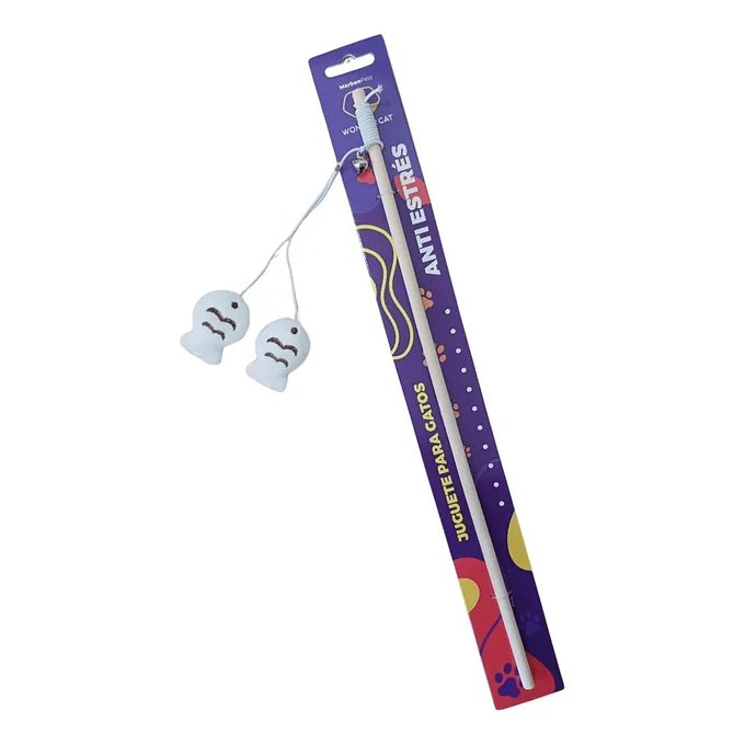 Wonder Cat Varita de Madera con Pescaditos  1