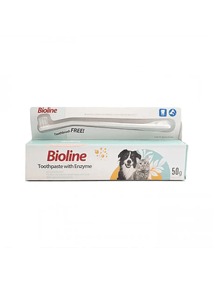 Bioline Pasta de Dientes Con Enzima + Cepillo 
