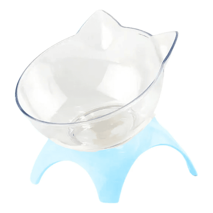 Plato Elevado Plástico Trasparente  1