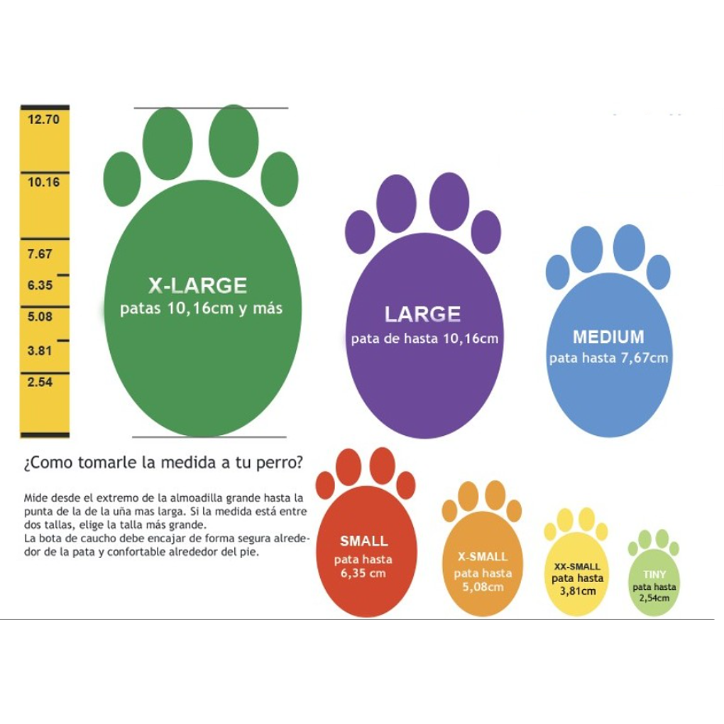 PawZ Botitas de Goma Para Perros 4