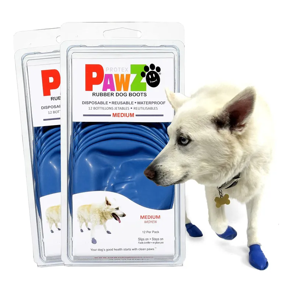 PawZ Botitas de Goma Para Perros 2