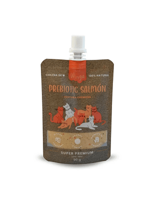 Winga Prebiotic Salmon Gato 