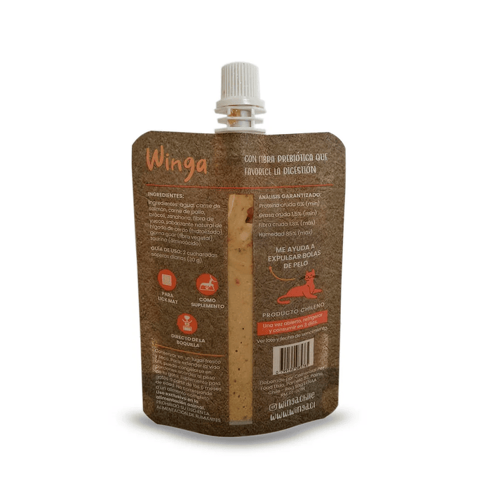 Winga Prebiotic Salmon Gato  2