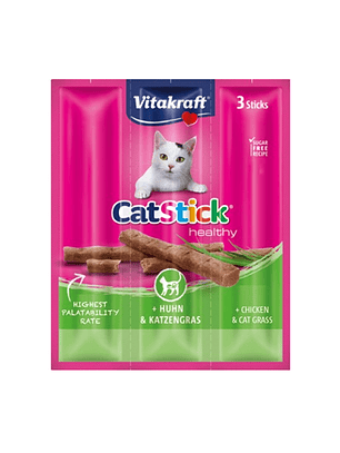 Vitakraft Cat Stick Pollo y Hierba Gatera 