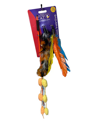 Wonder Cat Varita 3 Señuelos Naranjos  