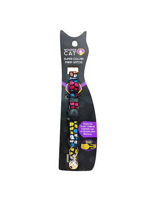 Wonder Cat Collar Antiahorque Diseño Rocas