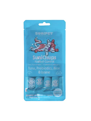 SuniChups Hairball Control 4 Unidades 