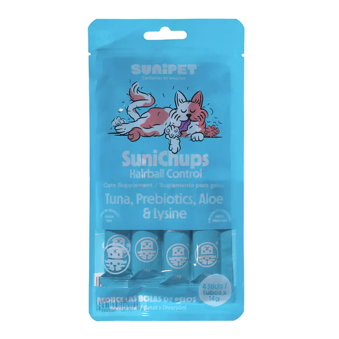 SuniChups Hairball Control 4 Unidades  1
