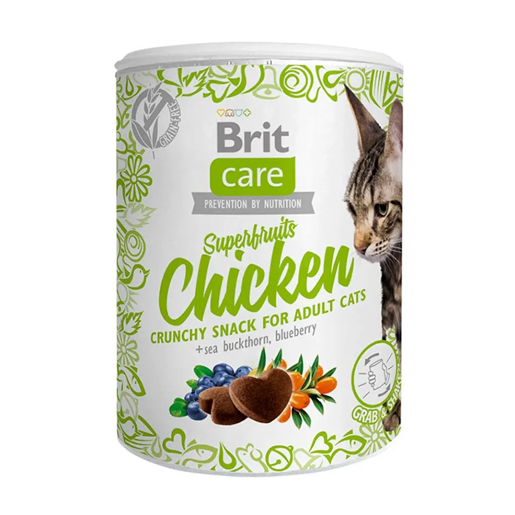 Brit Care Snack Superfruit Pollo 100gr 1