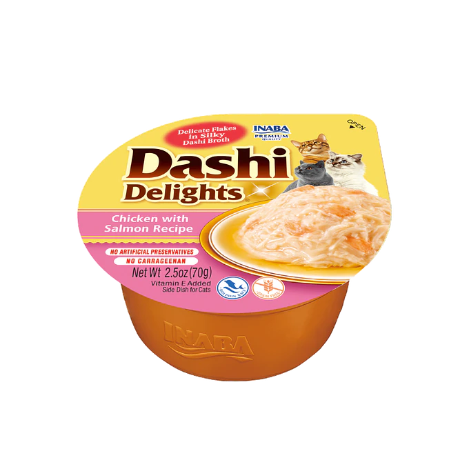Dashi Delights Pollo y Salmón Recipe 70g 1