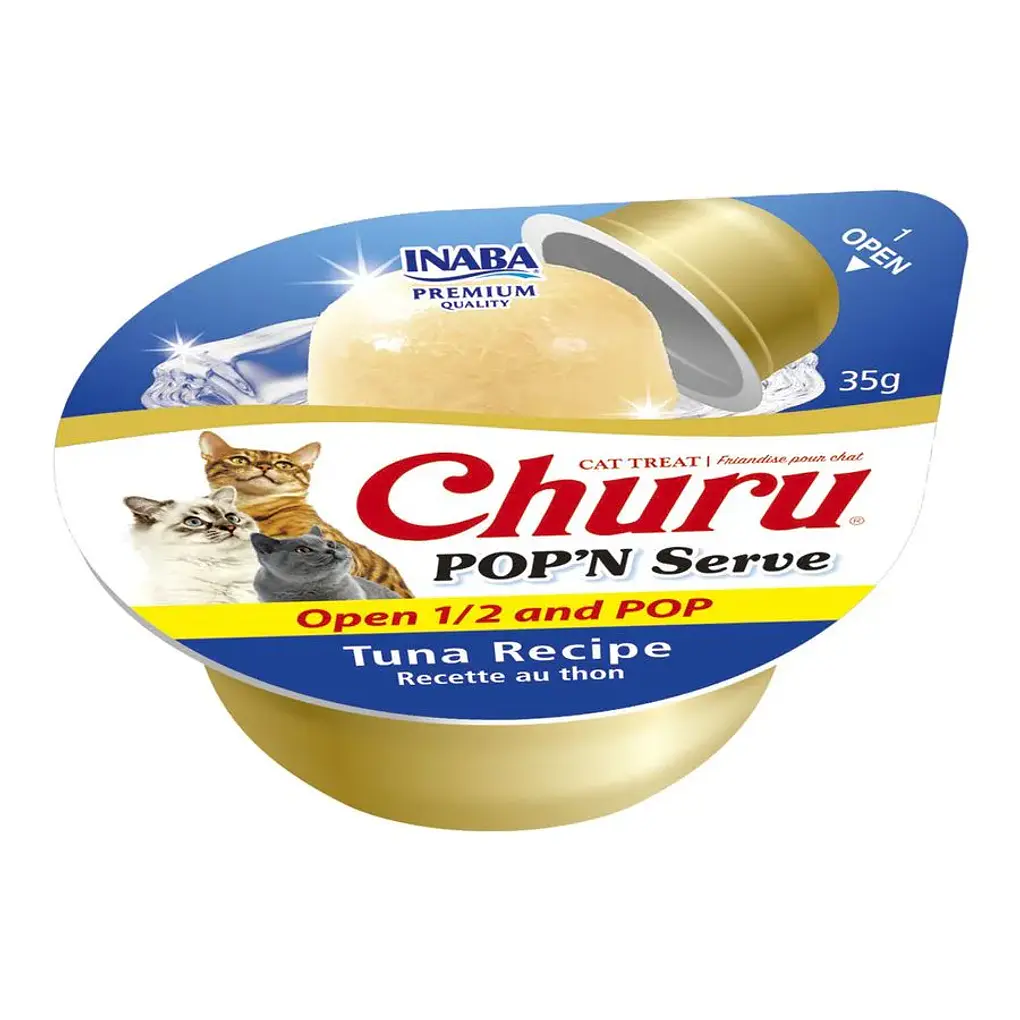Churu Pop N Serve Sabor Atún  2
