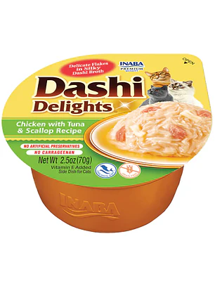 Dashi Delights Pollo, Atún y Ostión Recipe 70g